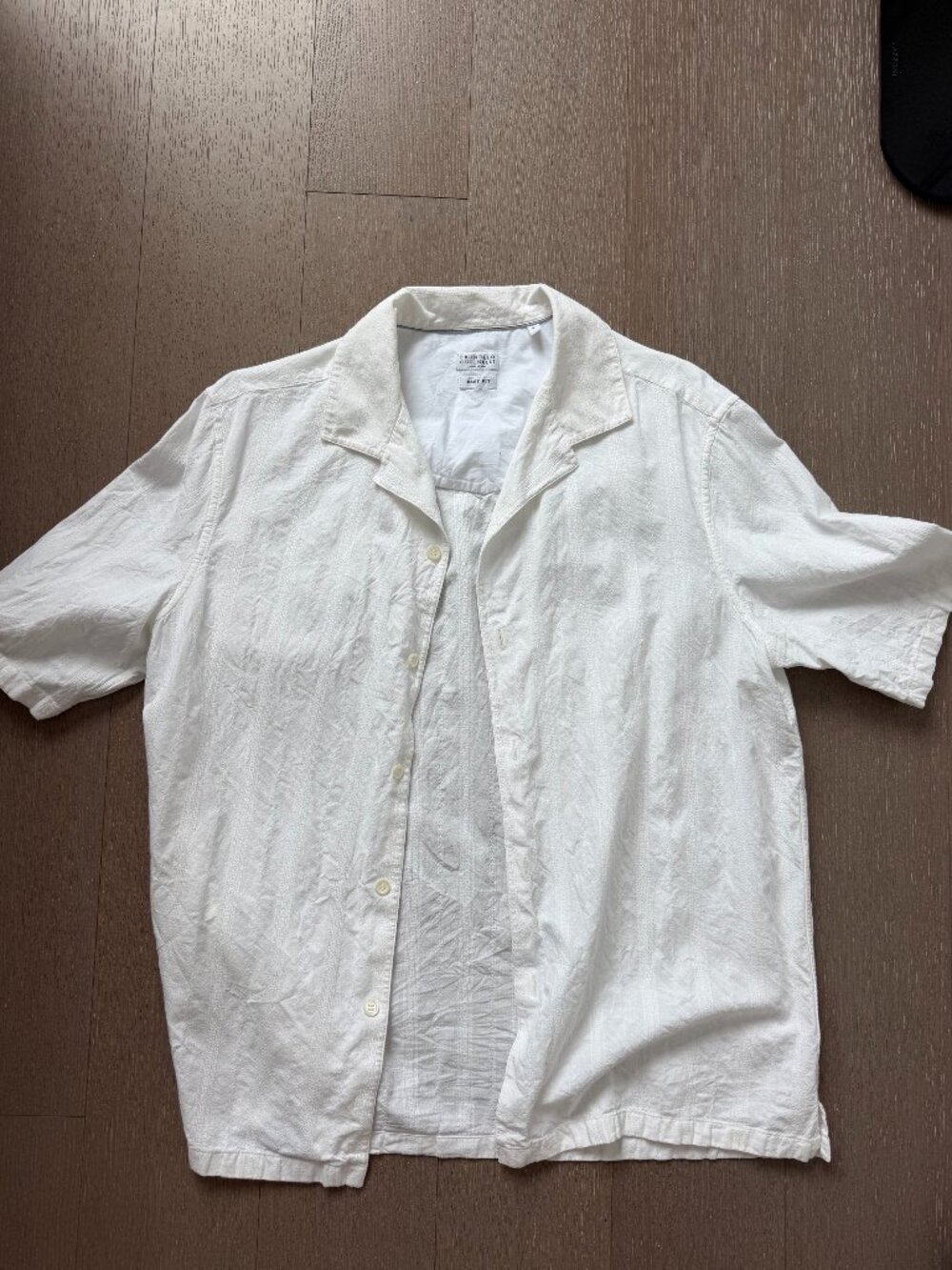 Men's Brunello Cuccinelli short sleeve button up (easy fit) Large